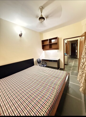 Bedroom in 2 BHK Builder Floor at Chattarpur – for Rent