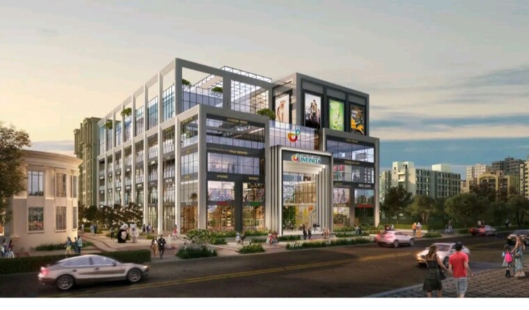Exterior View, signature-global-infinity-mall Commercial Shop 400 Sq.Ft. In Sohna Sector 36 Gurgaon 9308330