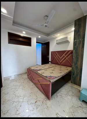 Bedroom in 2 BHK Builder Floor at Chattarpur – for Rent
