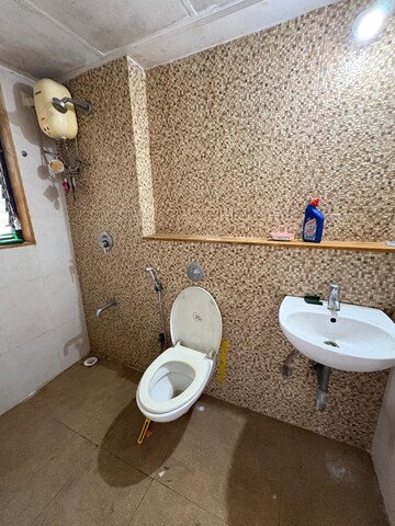 Bathroom in 2 BHK Apartment at Lodha Palava City Lakeshore Greens, Dombivli East – for Rent