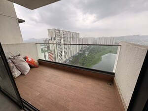 Balcony in 4 BHK Penthouse at Lodha Palava City Lakeshore Greens, Dombivli East – for Rent