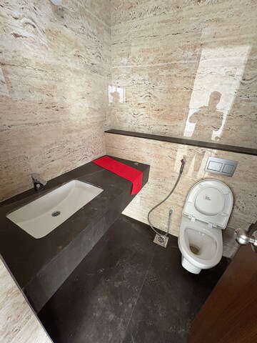Bathroom in 4 BHK Penthouse at Lodha Palava City Lakeshore Greens, Dombivli East – for Rent
