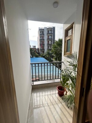 Balcony in 1 BHK Builder Floor at Saket – for Rent