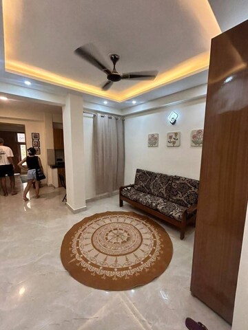 Living Room in 1 BHK Builder Floor at Saket – for Rent
