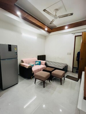 Master Bedroom in 1 BHK Builder Floor at Saket – for Rent