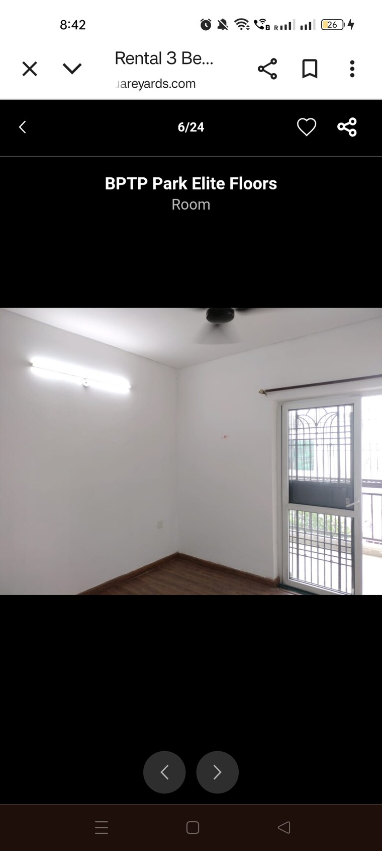 Room, bptp-park-elite-floors-sector-88 3 Bedroom 250 Sq.Yd. Builder Floor In Sector 88 Faridabad 9308381