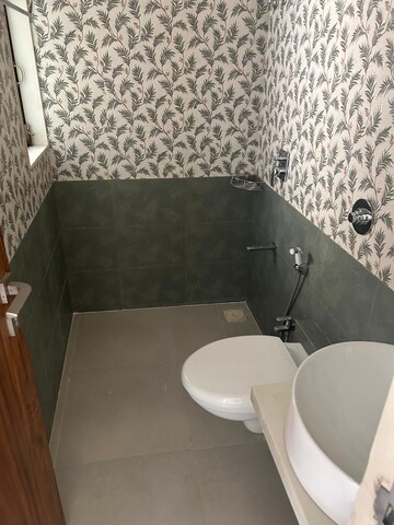 Bathroom in 3 BHK Apartment at Lotus Sky Garden, Malad West – for Rent
