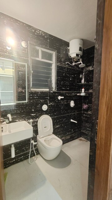Bathroom in 3 BHK Apartment at Unique K City, Keshav Nagar – for Rent