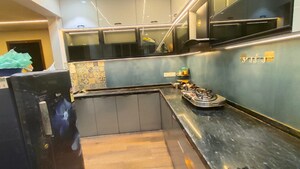 Kitchen in 3 BHK Apartment at Unique K City, Keshav Nagar – for Rent