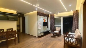 Living Room in 3 BHK Apartment at Unique K City, Keshav Nagar – for Rent