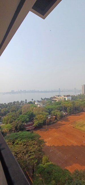 Balcony in 3 BHK Apartment at Sugee Indira, Dadar West – for Rent