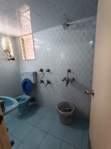 Bathroom in 1 BHK Apartment at Rishikesh CHS, Malad West – for Rent