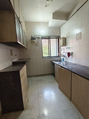 Kitchen in 1 BHK Apartment at La Chapelle Apartment, Malad West – for Rent