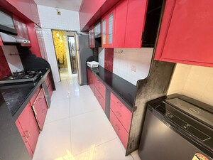 Staircase in 2 BHK Apartment at RNA Regency Park, Kandivali West – for Rent