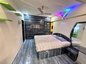 Bedroom in 2 BHK Apartment at RNA Regency Park, Kandivali West – for Rent