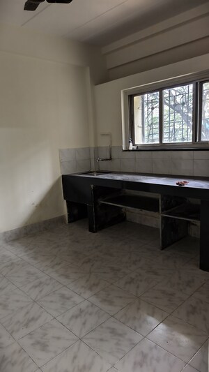 Kitchen in 1 RK Apartment at Vasant Valley Complex, Malad East – for Rent