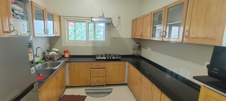 Kitchen, banjara hills 3 Bedroom 1900 Sq.Ft. Apartment In Banjara Hills Hyderabad 9308467