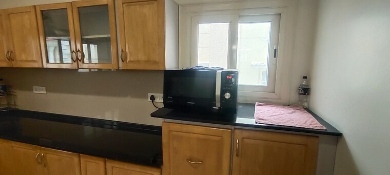 Kitchen, banjara hills 3 Bedroom 1900 Sq.Ft. Apartment In Banjara Hills Hyderabad 9308467