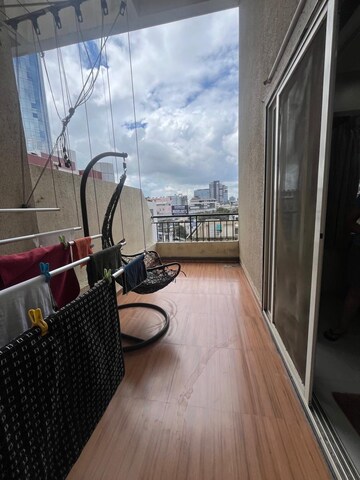 Balcony in 2 BHK Apartment at Icon Windsor Residency, Balewadi – for Rent
