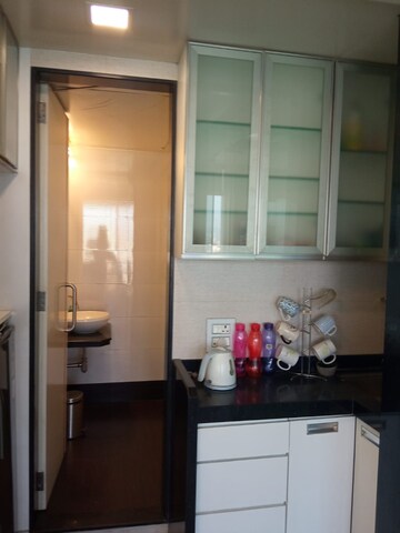 Kitchen in  Office Space at Greenscape Cyber Code, Nerul – for Rent