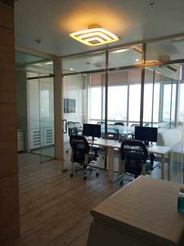 Team Area in  Office Space at Greenscape Cyber Code, Nerul – for Rent