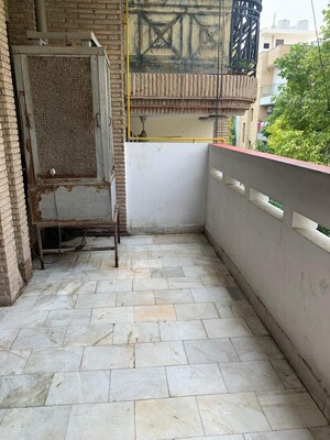 Balcony in 3 BHK Builder Floor at Malviya Nagar – for Sale