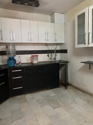 Kitchen in 3 BHK Builder Floor at Malviya Nagar – for Sale