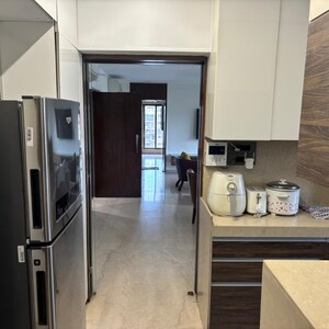 Kitchen in 3 BHK Apartment at Shah Shanti Villa, Irla – for Rent