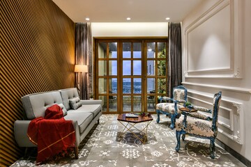 Living Room in 3 BHK Apartment at Tata La Vida, Sector 113 – for Sale