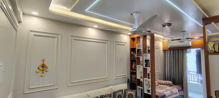 Living Room, signature-global-proxima 2 Bedroom 674 Sq.Ft. Apartment In Sector 89 Gurgaon 9308652