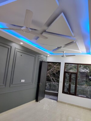 Living Room in 3 BHK Builder Floor at Chattarpur – for Sale