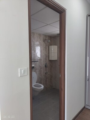 Bathroom in 3.5 BHK Apartment at Shapoorji Pallonji Joyville Phase 2, Sector 102 – for Rent