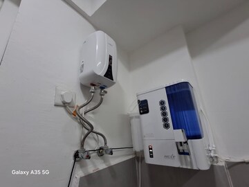 Bathroom in 3 BHK Apartment at NK Sharma Savitry Greens 2, Ghazipur – for Rent