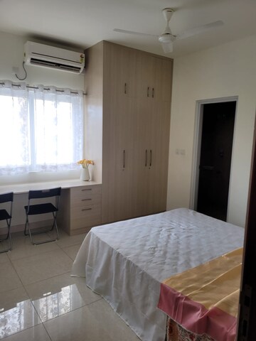 Bedroom in 4 BHK Apartment at Prestige High Fields, Gachibowli – for Rent