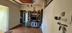 Living Room in 2 BHK Apartment at DSK Vasudha CHS, Dhayari – for Sale