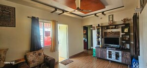 Living Room in 2 BHK Apartment at DSK Vasudha CHS, Dhayari – for Sale