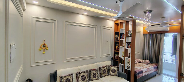 Living Room, signature-global-proxima 2 Bedroom 674 Sq.Ft. Apartment In Sector 89 Gurgaon 9308697