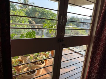 Balcony in 3 BHK Apartment at Amit Ved Vihar Phase 2, Kothrud – for Rent