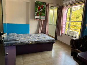 Master Bedroom in 3 BHK Apartment at Amit Ved Vihar Phase 2, Kothrud – for Rent