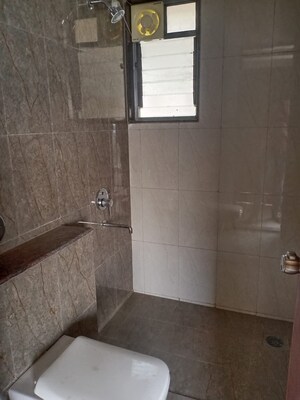 Bathroom in 2 BHK Apartment at Saarrthi Skybay, Mahalunge – for Rent