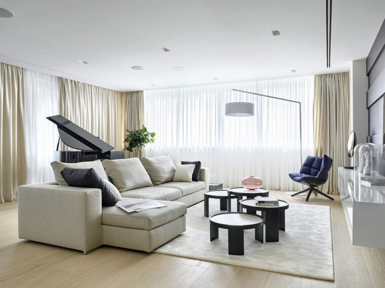 Living Room, smart-world-one-dxp 2 Bedroom 1806 Sq.Ft. Apartment In Sector 113 Gurgaon 9308743