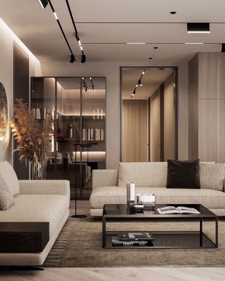 Living Room, smart-world-one-dxp 2 Bedroom 1806 Sq.Ft. Apartment In Sector 113 Gurgaon 9308743