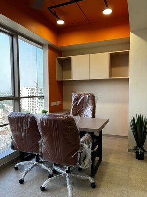 Living Room in  Office Space at Sheladia One World West, Ambli – for Rent