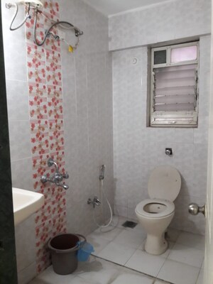 Bathroom in 2 BHK Apartment at Samarthshree Riverine Greens, Pashan – for Rent