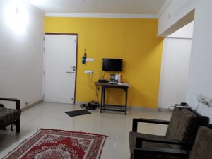 Living Room in 2 BHK Apartment at Samarthshree Riverine Greens, Pashan – for Rent