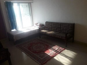 Living Room in 2 BHK Apartment at Samarthshree Riverine Greens, Pashan – for Rent