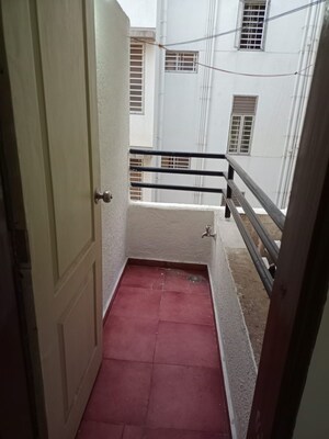 Balcony in 1 BHK Apartment at Rama Blossoms, Baner – for Rent