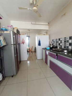 Kitchen in 3 BHK Apartment at Nanded City Shubh Kalyan, Nanded – for Rent