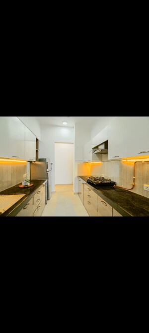 Kitchen in 3 BHK Apartment at Runwal Greens Pinewood, Mulund West – for Sale