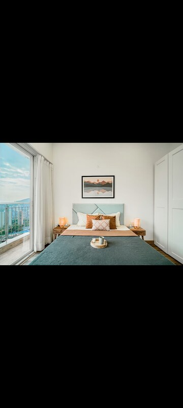 Bedroom in 3 BHK Apartment at Runwal Greens Pinewood, Mulund West – for Sale